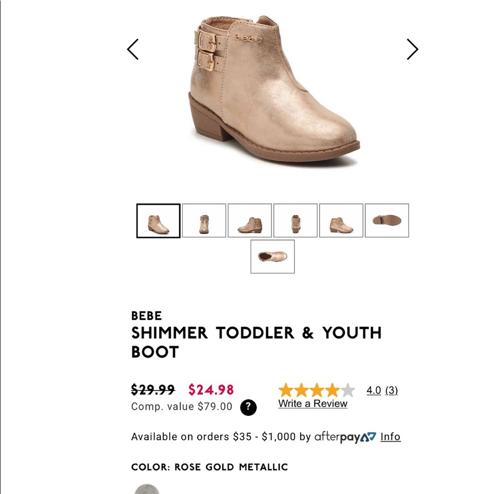 BeBe Toddler Boots